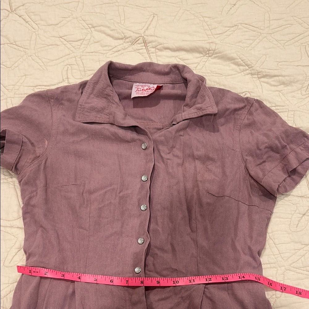 Tuesday of California Linen Maid Dress